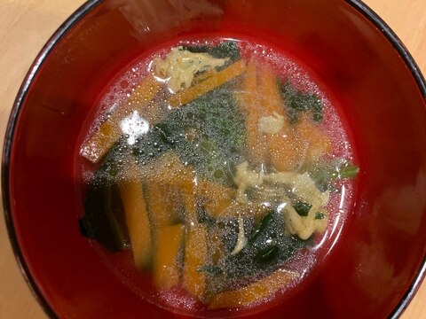 春雨卵スープ
